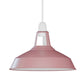 A collection of Easy Fit Pendant Light Shades in various colors including red, blue, yellow, green, orange, white, and black.