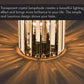 Semi Flush Mount Crystal E27 Chandelier  Ceiling Lighting Fixtures