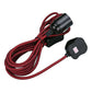 4m Fabric Flex Cable UK Rose Gold color Plug In Pendant Lamp Set E27 Bulb Holder+ switch
