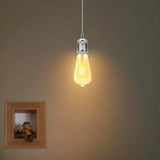 Retro Industrial Vintage E27 Ceiling Rose Lamp Holder