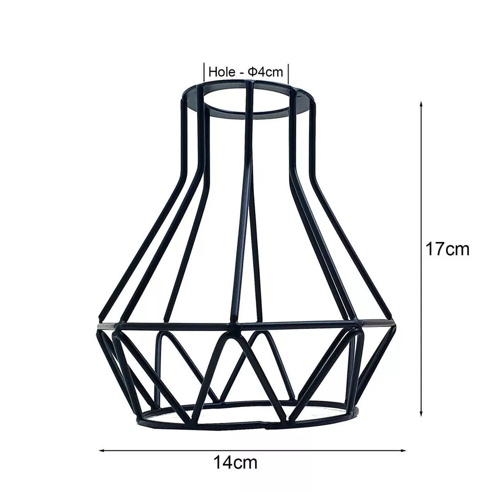 Ceiling Light Shade Geometric Pendant Lampshade Lamp Cage