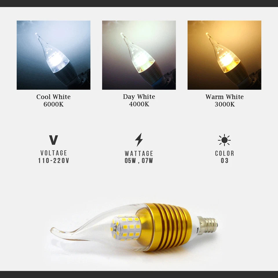 E14 Candle LED Bulb