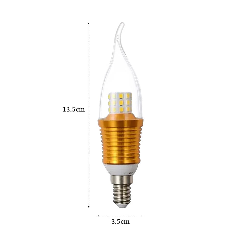 C35 E14 LED bulb warm white