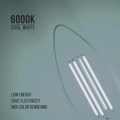 LED Filament Candle B22 Edison Screw LED Bulbs