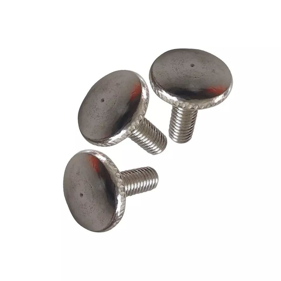 Small Screws Stainless Steel Finish Flat Head Pendant Light Decorative Screws