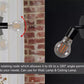Industrial Wall Sconce Adjustable arm Wall mounted Wall light