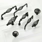 Black Iron Cabinet Handles & Knobs for Kitchen Cupboards, Doors & Drawers