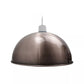 Electro Plating  Modern Retro Easy Fit Dome Shape Lampshade Metal E27 Light Shade for Wall Lamp and Table Lamp