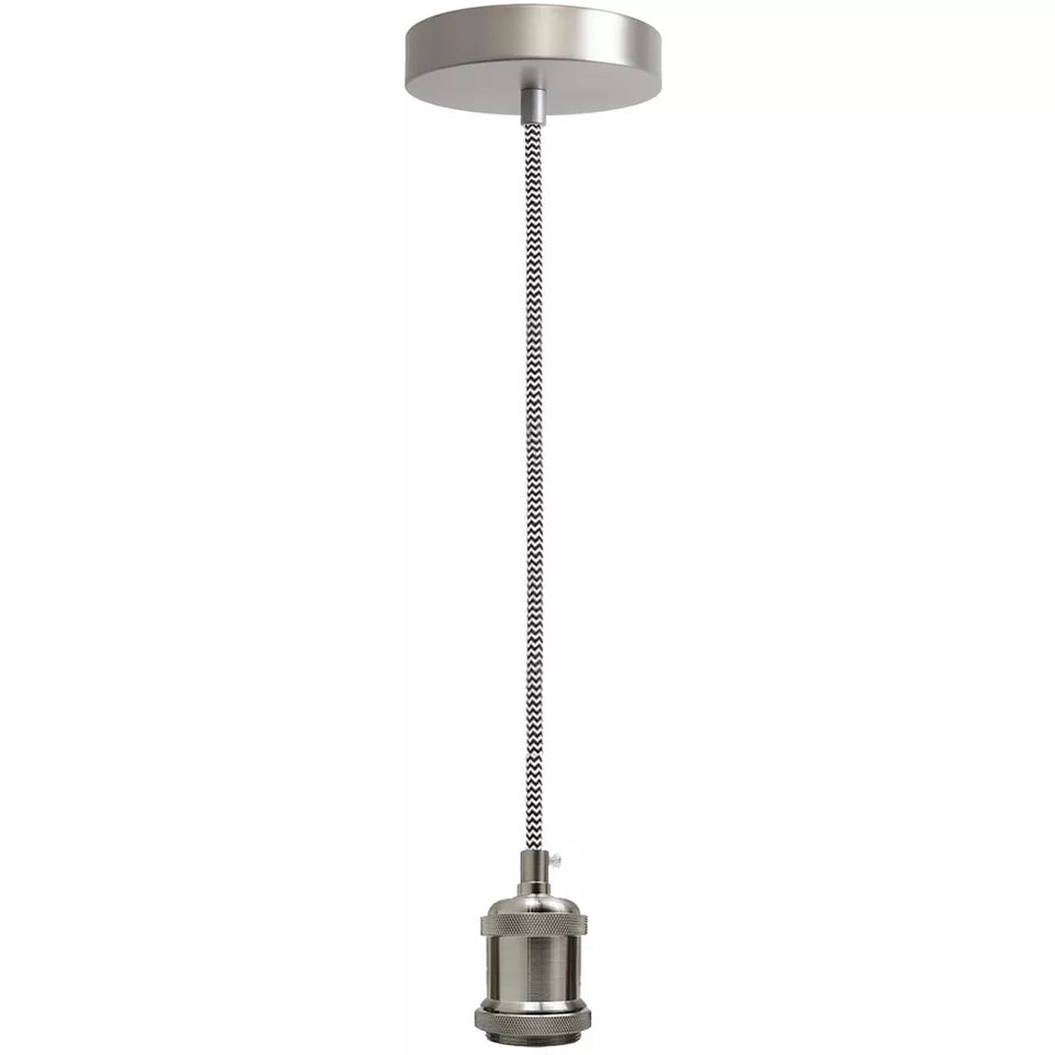 Vintage Retro Industrial E27 Pendant Lamp Holder - Ceiling Fitting ~1282