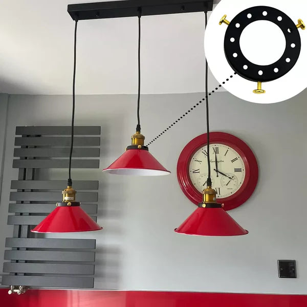 Red Shade Rings Stylish Shade Ring Designs for Modern Lighting Solutions – Electricalsone
