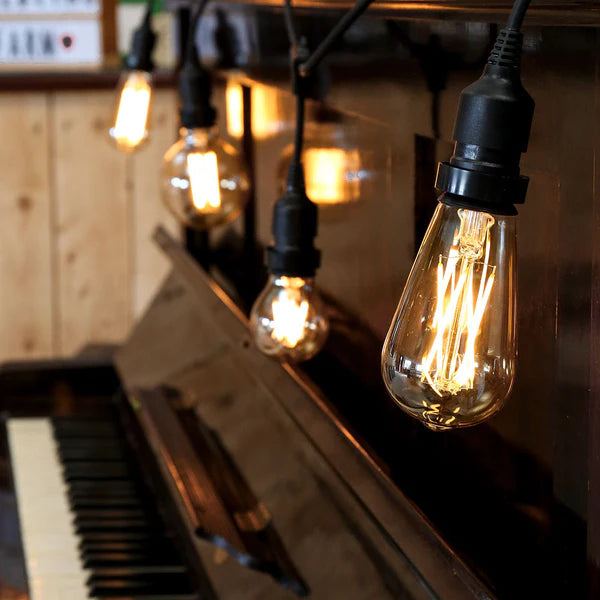 LED Filament Bulb 2200K E27 LED Dimmable Edison Screw Bulb