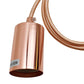 Ceiling Rose E27 Screw 2 Pendant Light | Fabric Flex Lamp Holder ~2486