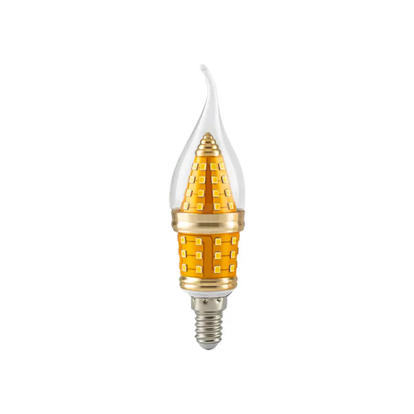 E14 Base Candle Flame Cool White Bulb for chandelier Light