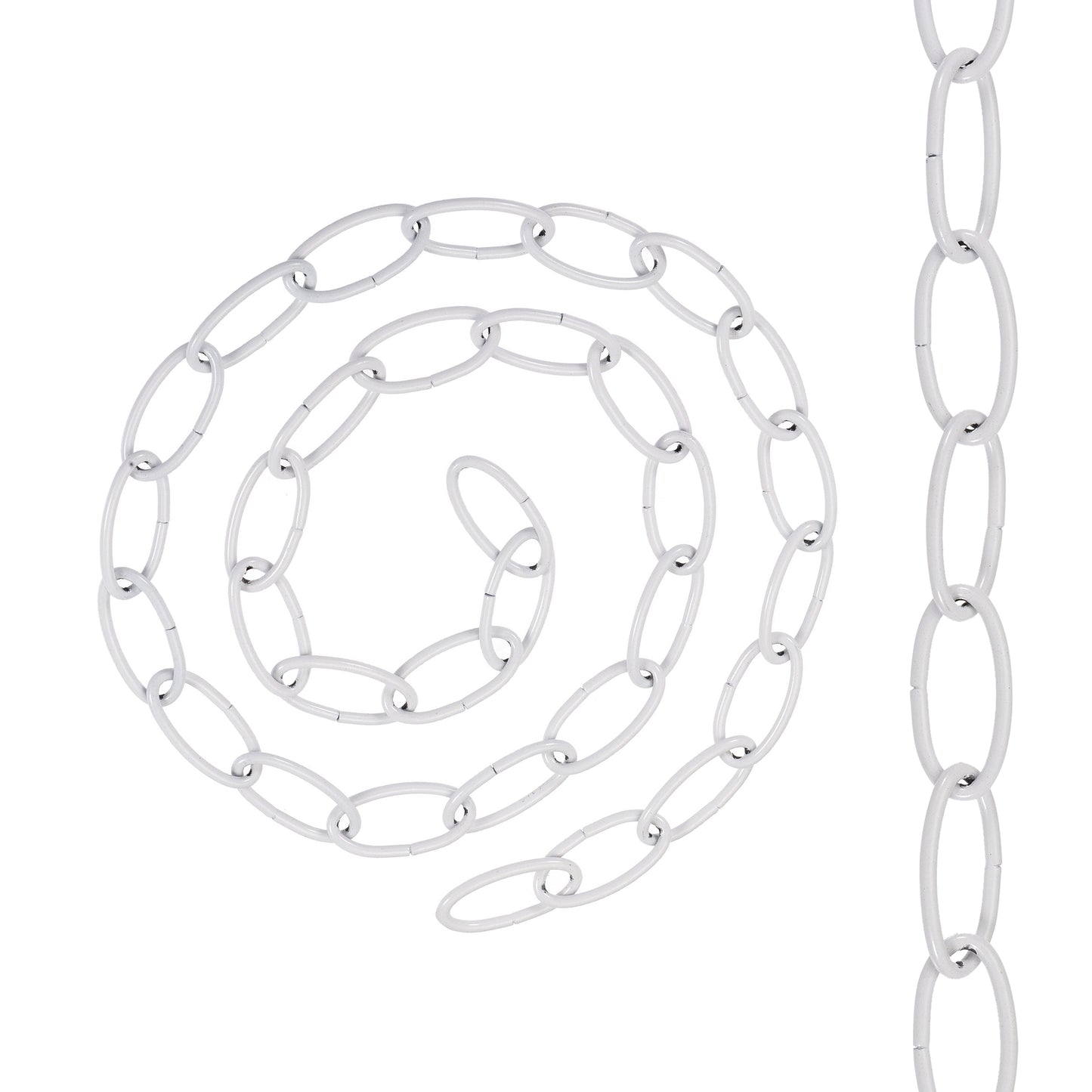 Light Chain Pendant Light Fixture Chain,32mmx17mm Hanging Chain, Pendant lights, Lamp fixtures,for light weight.
