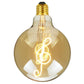 Vintage Retro style E27 Edison Screw Amber Glass light Bulbs , Warm White Colour