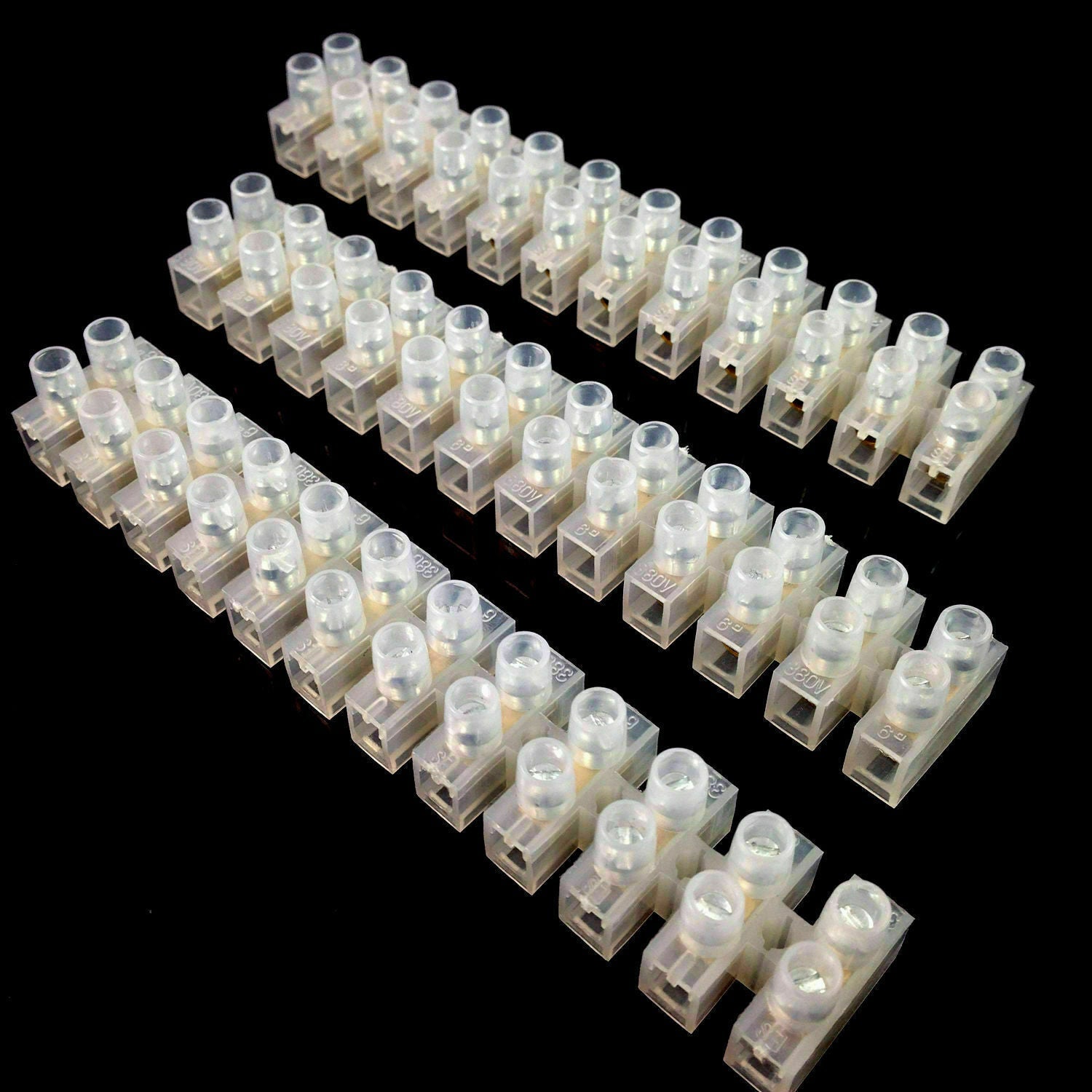 Electrical Connector Blocks - 12 Way Terminal Strip 3A