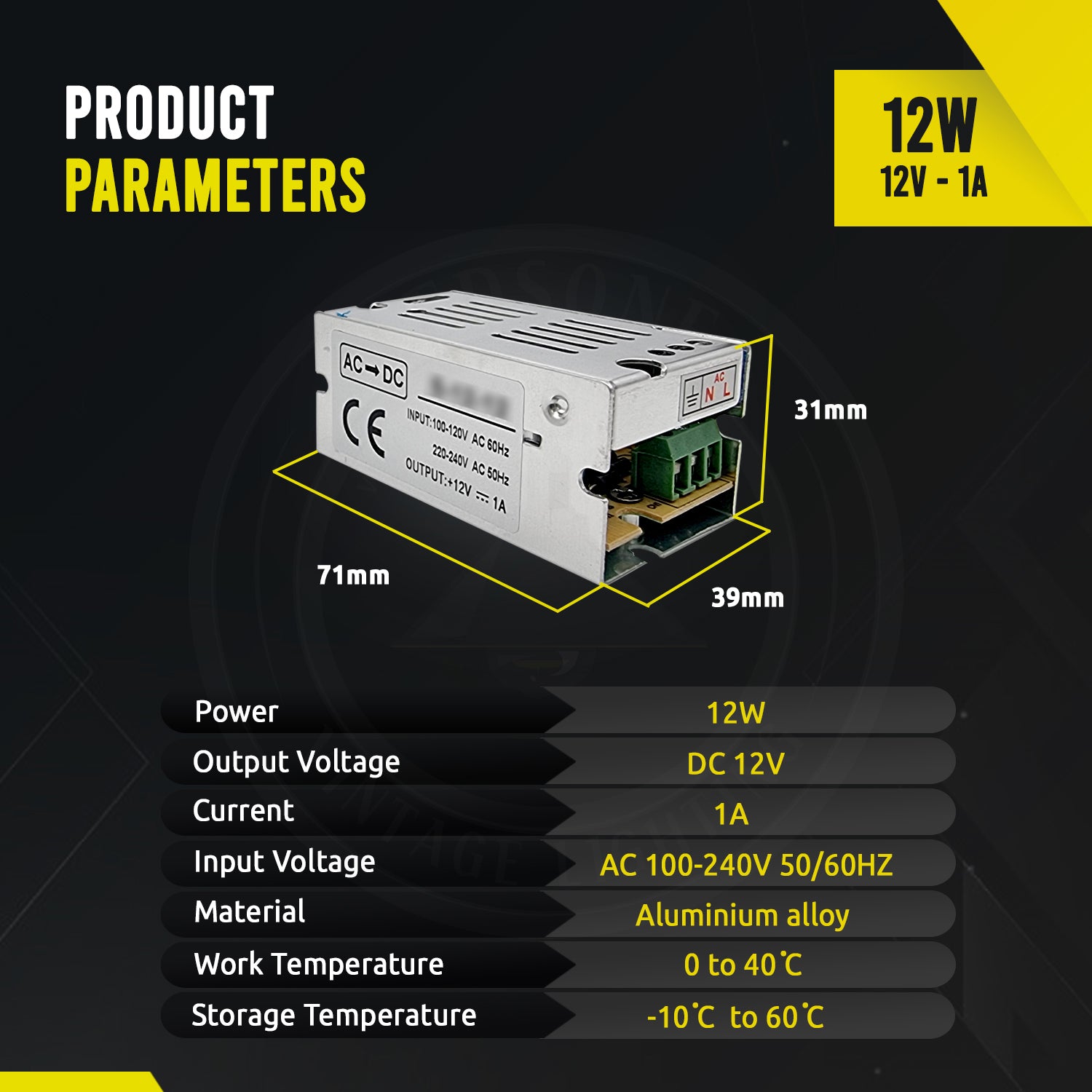 12v led power supply