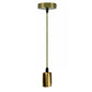 Vintage E27 Fitting Suspension Light Base Yellow Brass Lamp Holder Ceiling Pendant Lights~3639 - electricalsone UK Ltd