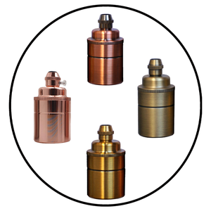 ES E27 Fitting Vintage Industrial Lamp Light Bulb Holder Antique Retro Edison