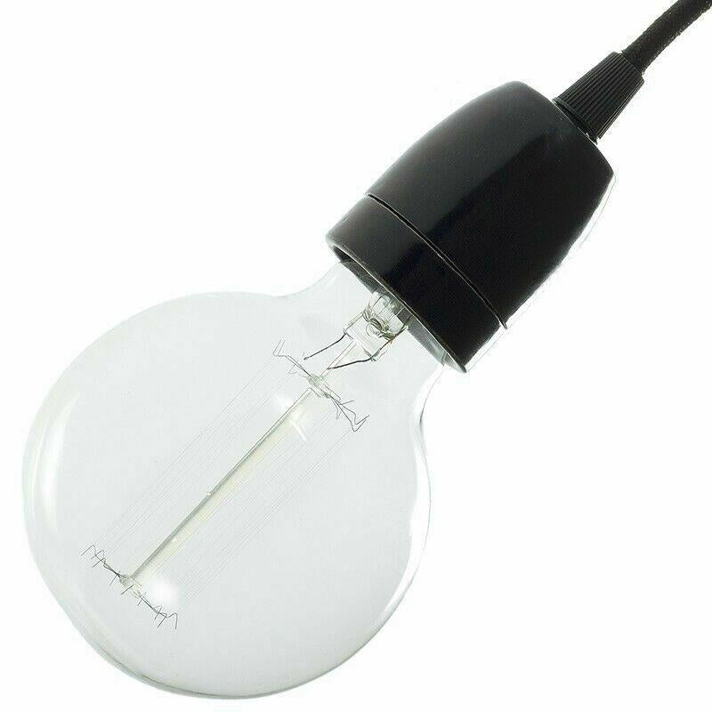 E27 Vintage Light Bulb Socket Lamp Holder Edison Retro Pendant DIY Accessories