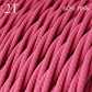2 Core Lighting Cable Braided Flex Covered Wire Light Cord Fabric Cable