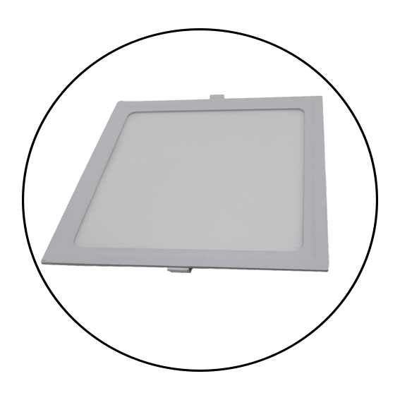 15W LED Recessed Square Panel Light Ceiling Down Light for Modern Residence Bright