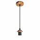 Copper E27 PVC Ceiling Rose Pendant Light~3135 - electricalsone UK Ltd