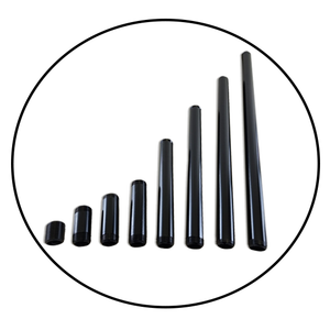 ¾ inch barrel nipple malleable Iron fitting Male BSPT 3/4in to Male BSPT 3/4in - Black Variable sizes from 2.5cm to 60cm