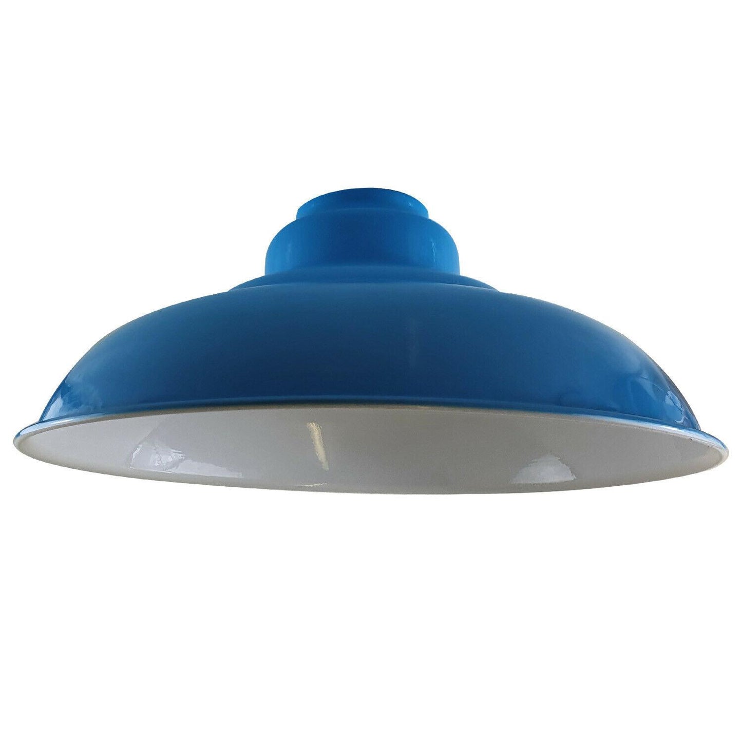 Painted Color Ceiling Pendant Industrial Style Semi Curvy Gloss Modern Metal Indoor Home Light Lampshade
