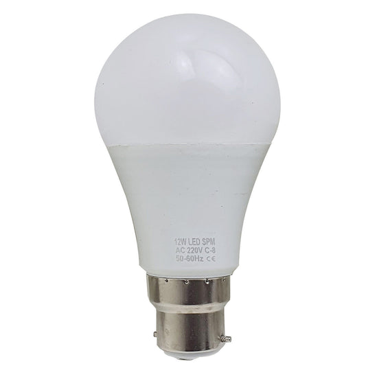 12W B22 Screw LED Light GLS bulbs, Energy Saving Edison Cool White 6000K non dimmable lights