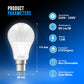 12W B22 Screw LED Light GLS bulbs, Energy Saving Edison Cool White 6000K non dimmable lights