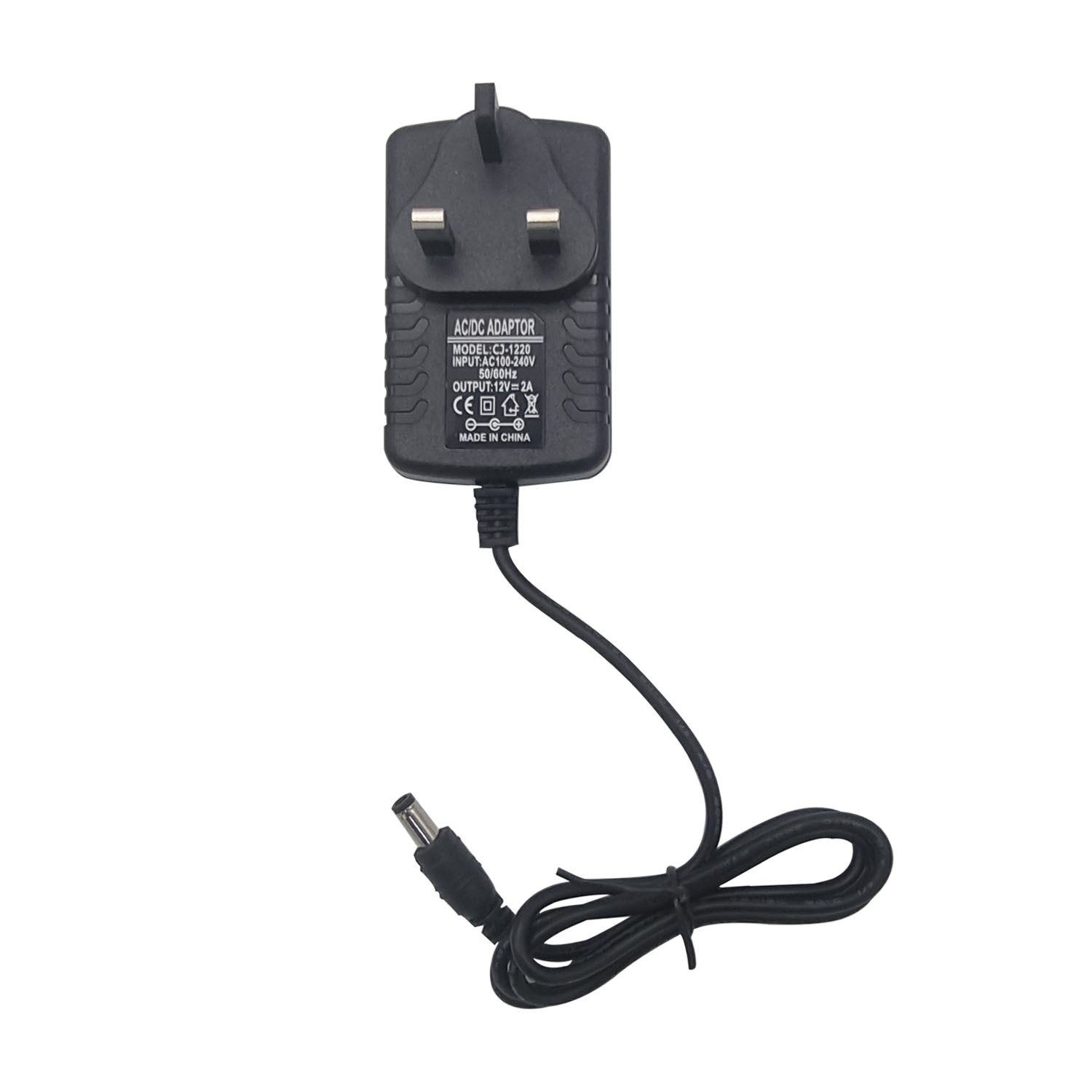 12V 2A Power Adapter 24W US Plug | AC110V To DC12V For LED Strip Lights, Router, Camera