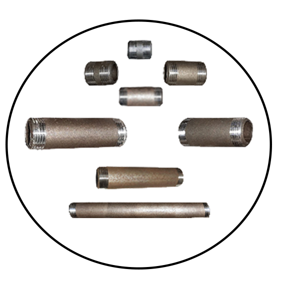 Iron threaded Pipe accessories of Pipe lighting