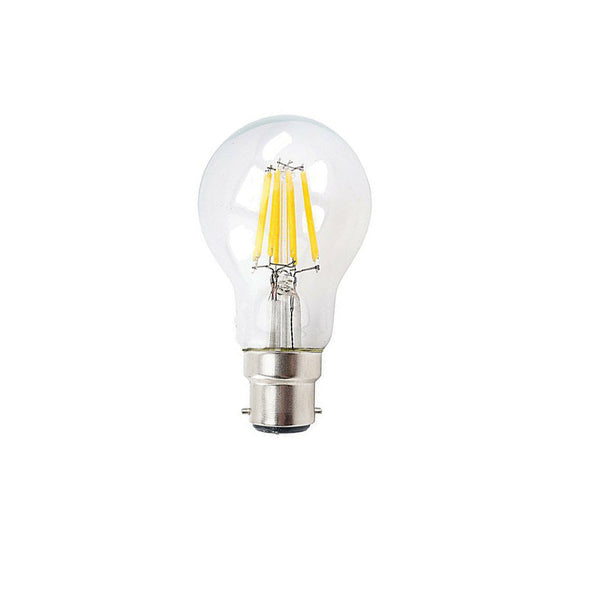 Vintage Industrial LED A60 B22 6W Retro Lamp Bulb - Energy Saving