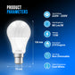 15W B22 Screw LED Light GLS bulbs, Energy Saving Edison Cool White 6000K non dimmable lights