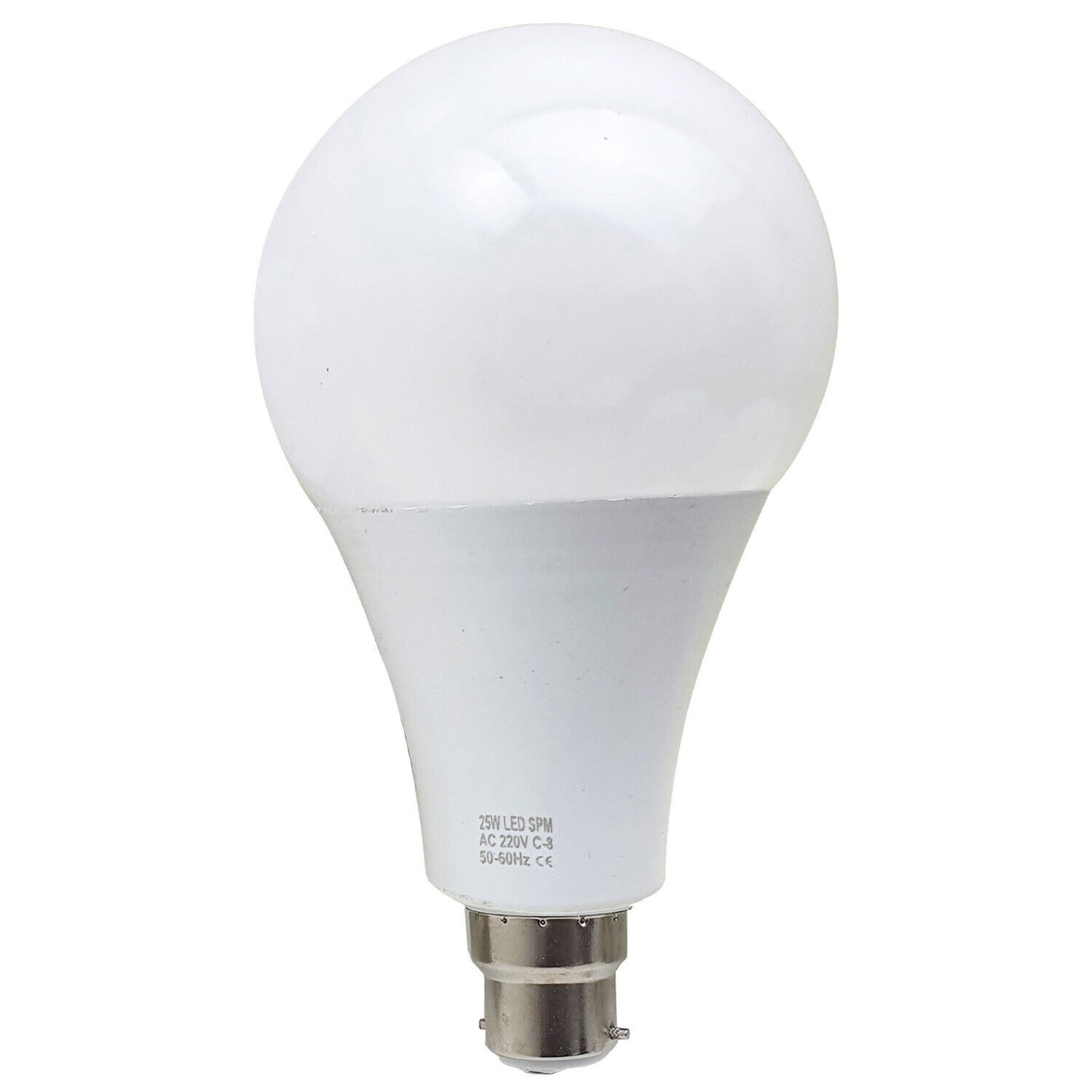 25W B22 Screw LED Light GLS bulbs, Energy Saving Edison Cool White 6000K non dimmable lights