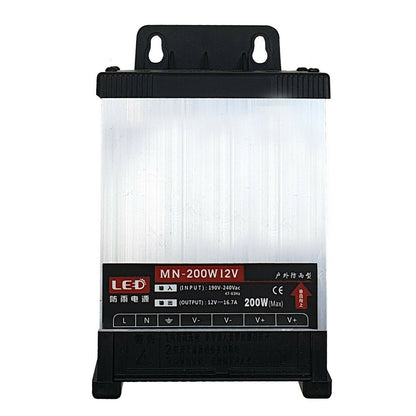 LED Outdoor Rainproof Power Supply DC 12V 60W-400W IP45 Transformer