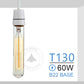 B22 60W T130 Dimmable Filament Vintage Light Bulb