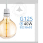 B22 G125 40W Vintage Retro Industrial Filament Bulb
