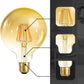 G125 E27 8W Dimmable Globe Vintage LED Retro Light Bulb