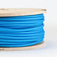 3 core Braided Lamp Cord Fabric Cable Light Flex Blue 