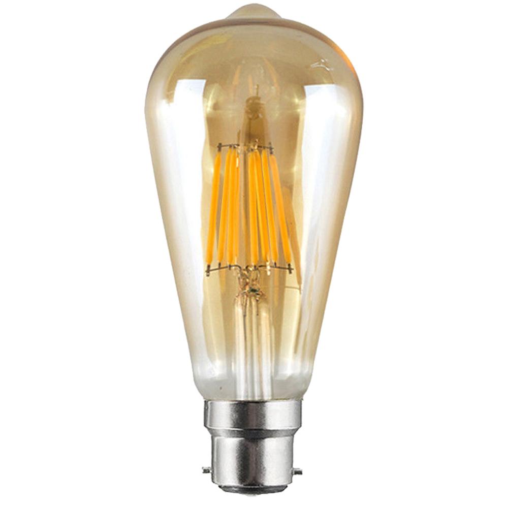 Antique ST64 B22 8W Edison LED Light Bulbs