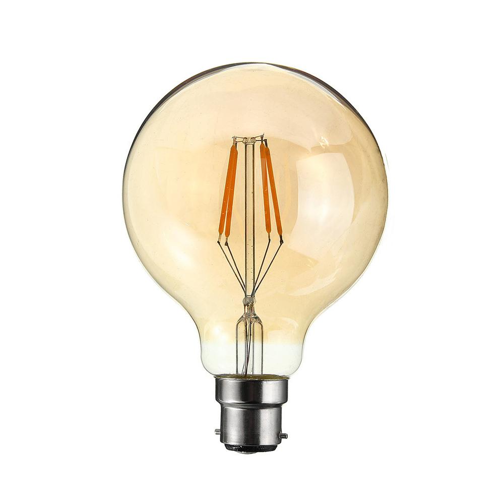 B22 G80 4W LED Industrial Retro Globe Bulb