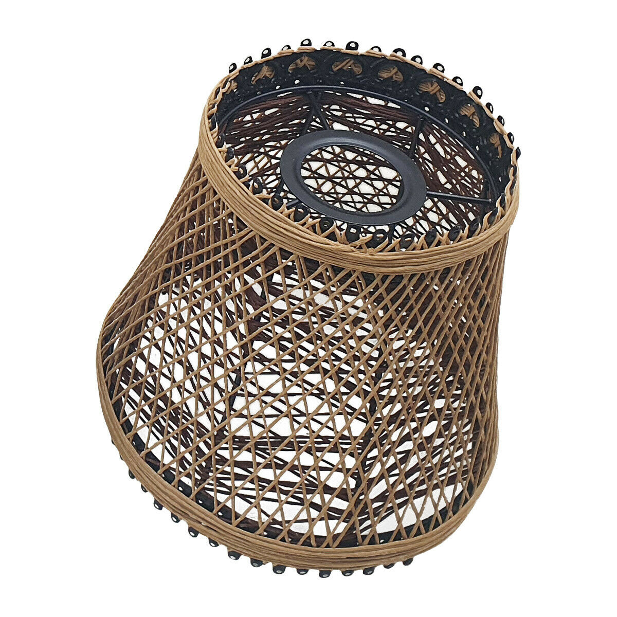 Bird Nest Rattan Lamp Shade for Decoration
