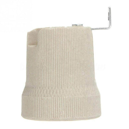 Ceramic Porcelain Edison Screw Heat Bulb Lamp Holder