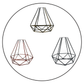  Metal Easy Fit Wire Cage Pendant Light Shade