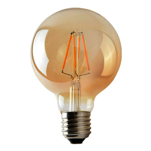 G95 E27 4W Dimmable Globe Vintage LED Retro Light Bulbs