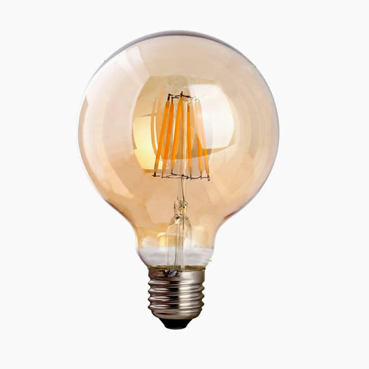 G95 E27 8W Dimmable Globe Vintage LED Retro Light Bulbs