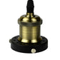 Vintage Green Brass Pendant Lamp Set  bulb holder for lamp