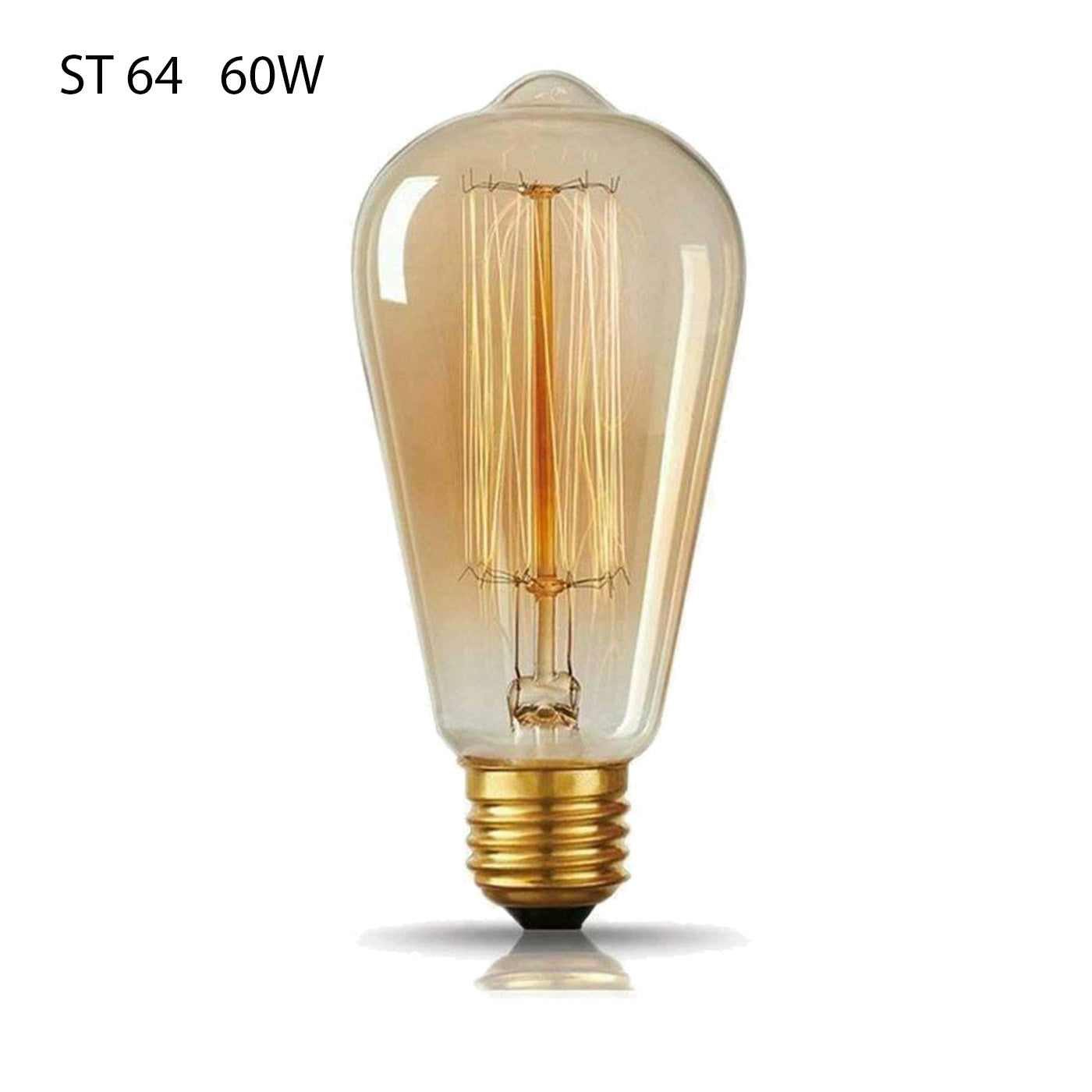 ST64 E27 60W Dimmable Squirrel Industrial Filament Vintage Bulb